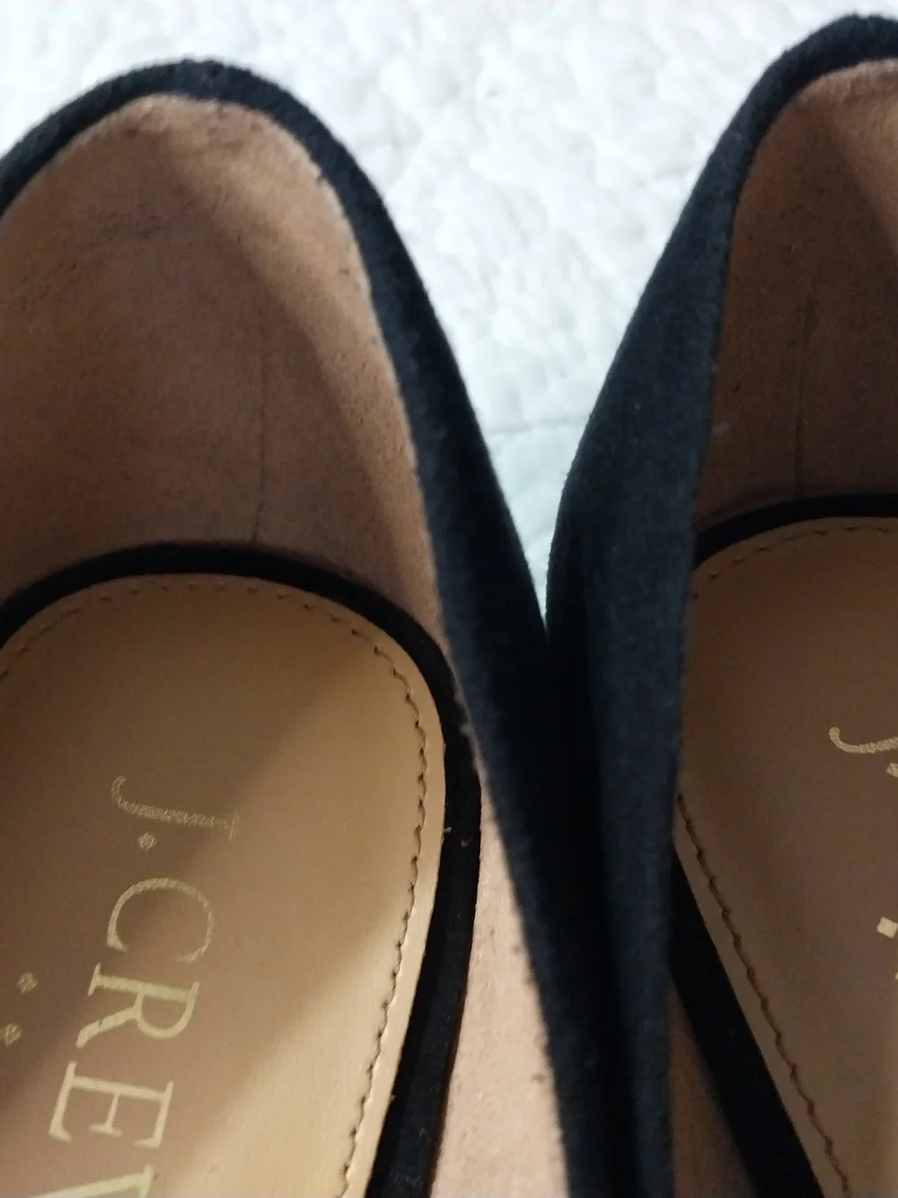 J. Crew Black Pointed D'Orsay Flats Chic.Corporate Bussines Wear Size 7